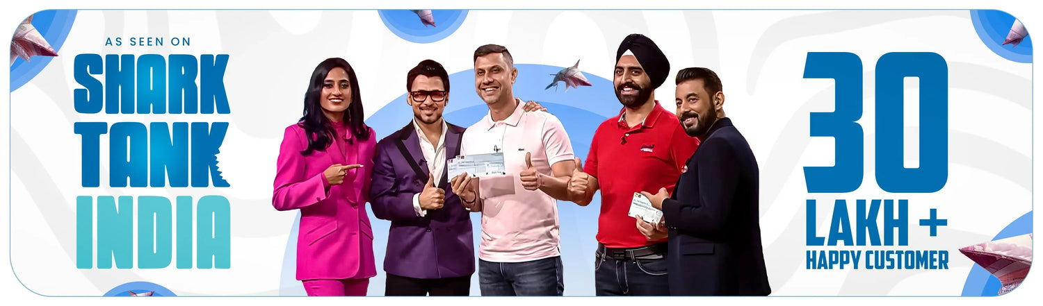 Refit Global featured on Shark Tank India showcasing refurbished mobile phones brand in India
