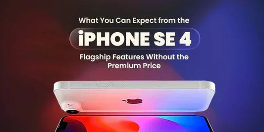 iPhone SE 4 with flagship features, affordable price, sleek design, vibrant display