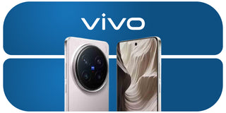 Two Vivo smartphones 