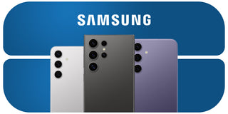Samsung refurbished phones collection banner - multiple Galaxy models