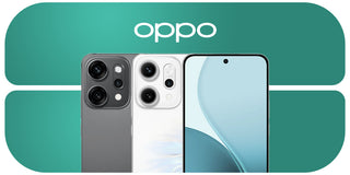 Three Oppo smartphones 