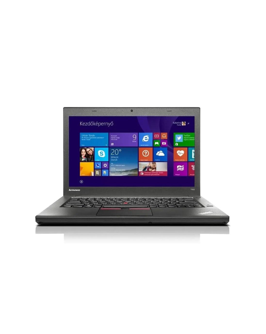 Lenovo ThinkPad T Series T450 (Intel Core i5 5th Gen Dual-Core 14 Inch) Laptop Refurbished