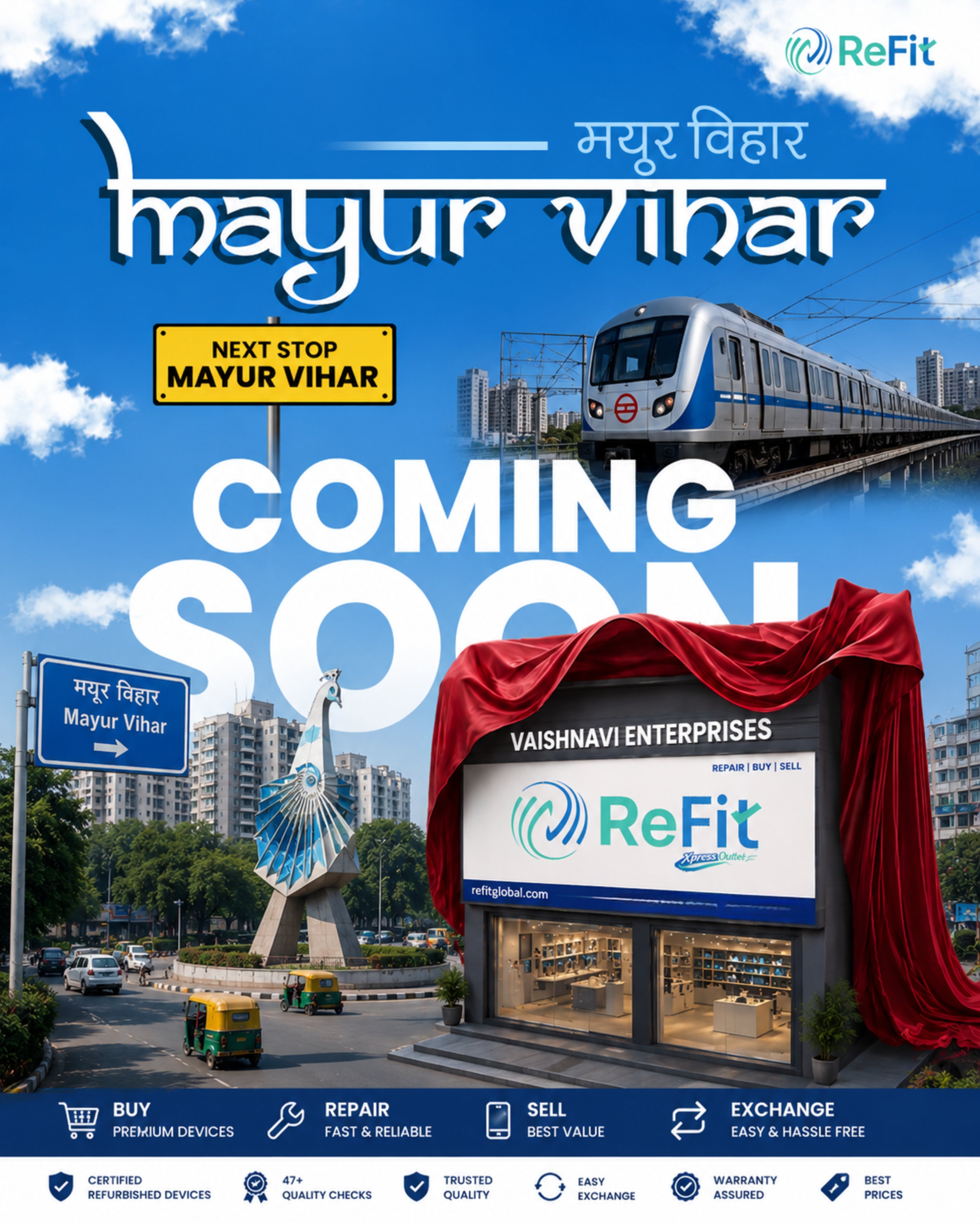 ReFit Xpress Outlet - Mayur Vihar