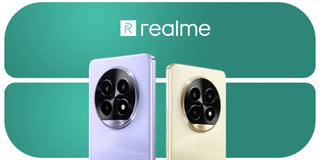 Realme smartphones with circular quad-camera design