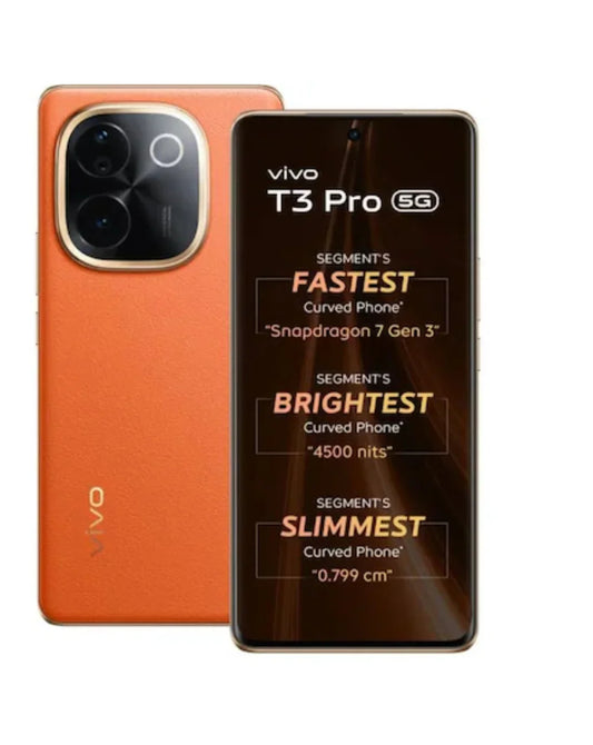 Vivo T3 Pro 5G Pre-Owned Brand warranty 12 months