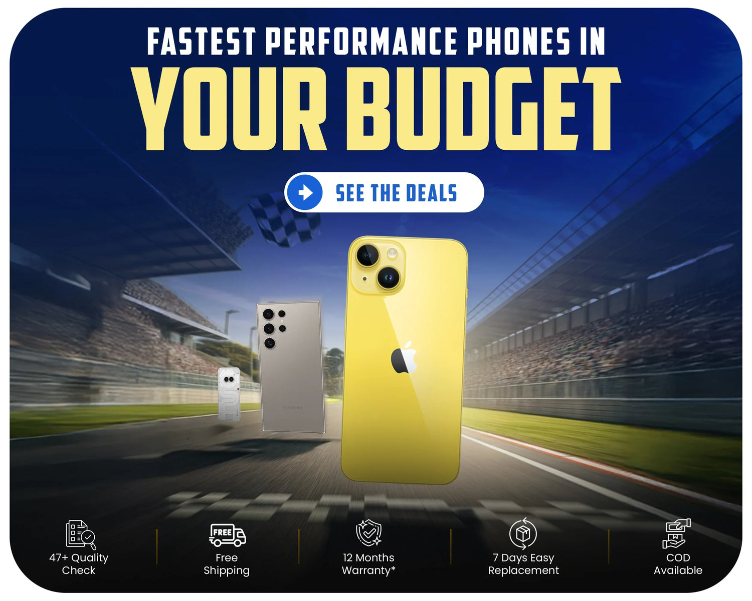 Fast performance refurbished phones under budget with quality check free shipping and warranty from Refit Global
